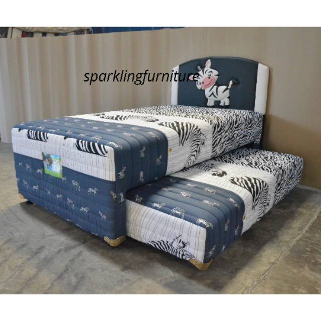 Bed Dorong 2 in 1 Sinomax 3D Tempat Tidur Anak by Empire Springbed