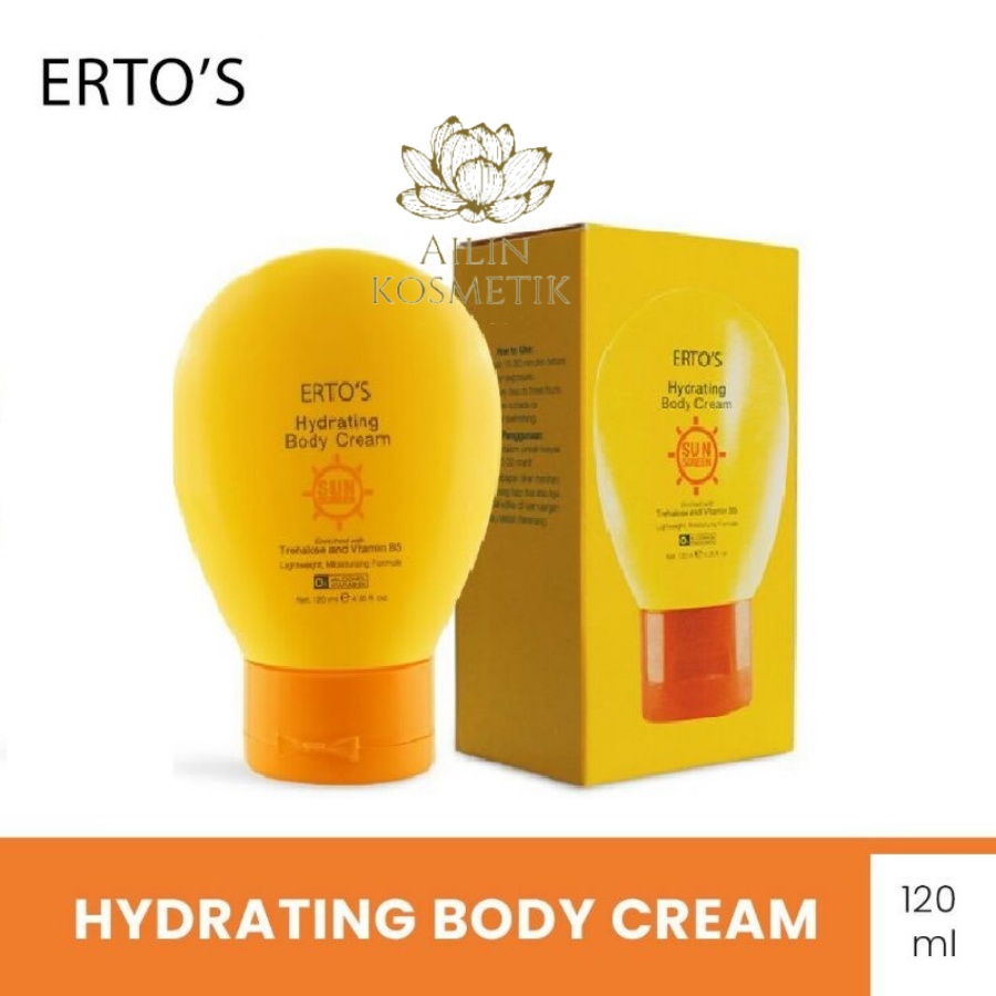 Ertos Hydrating Body Cream | Sunscreen Body Cream by AILIN