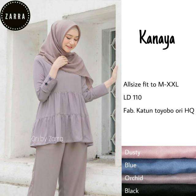 KANAYA / Blouse Polos / Blouse Katun / Blouse Toyobo / Blouse Kekinian / Katun Toyobo