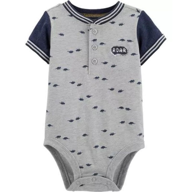 jumper anak bayi laki laki oshkh-Grey roar
