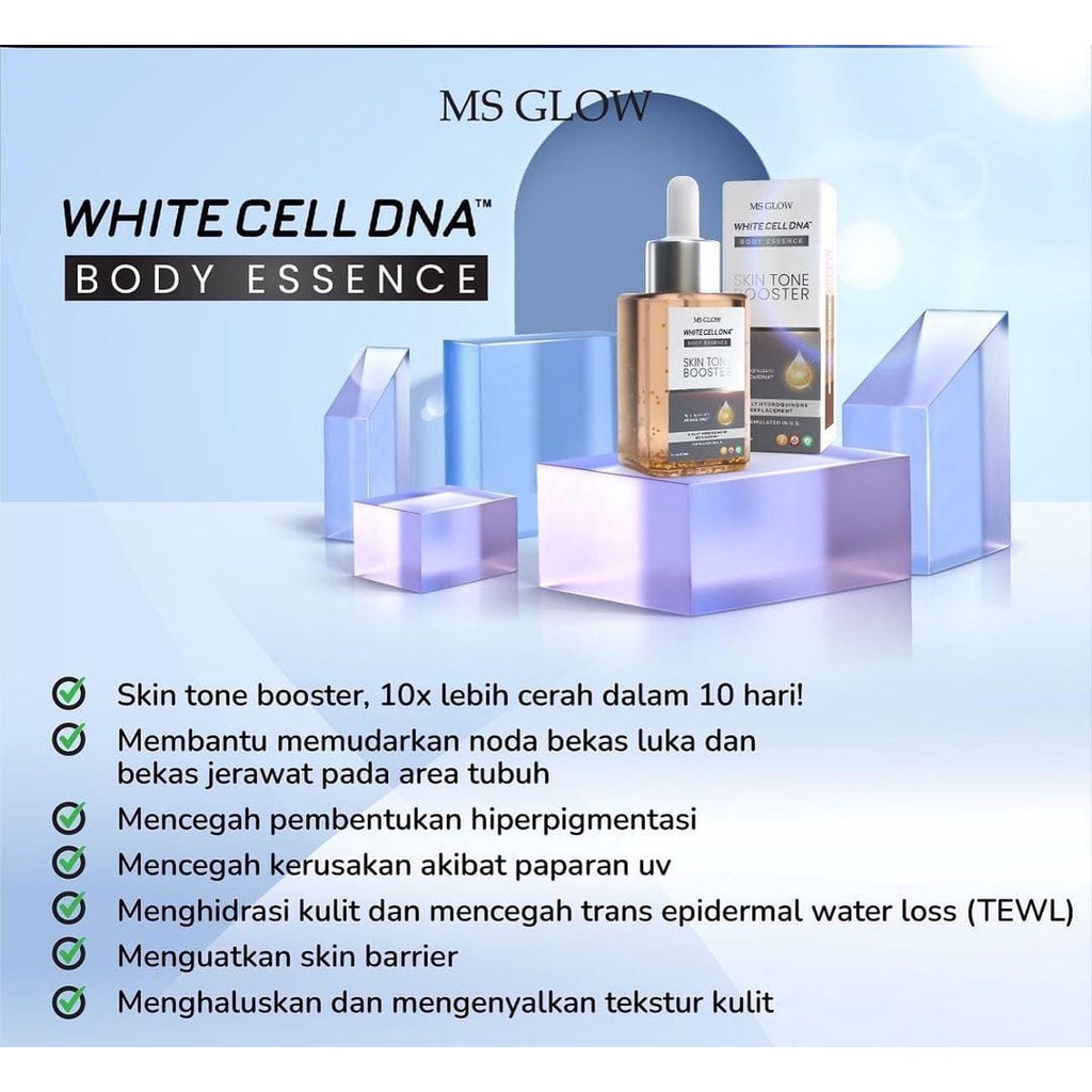 MS Glow White Cell DNA Body Essence - 1 Item