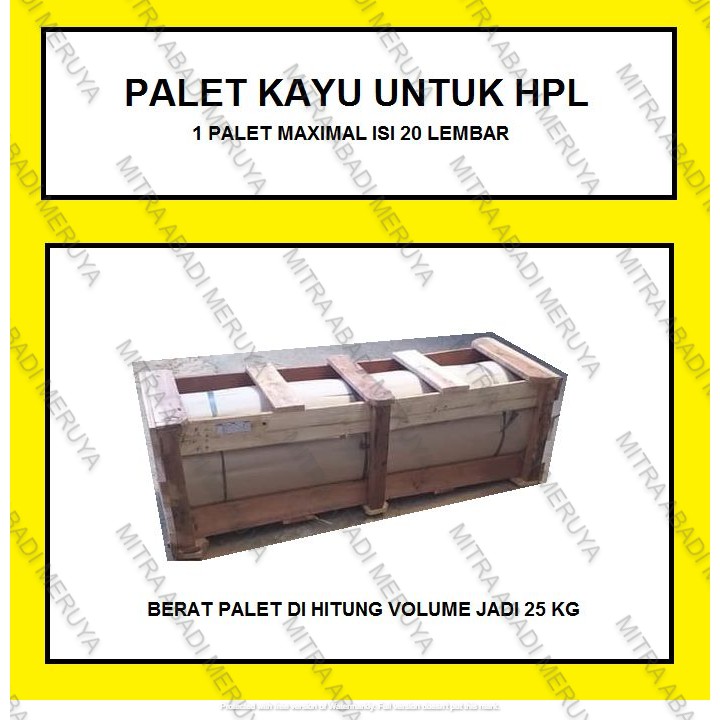 

Palet Kayu HPL