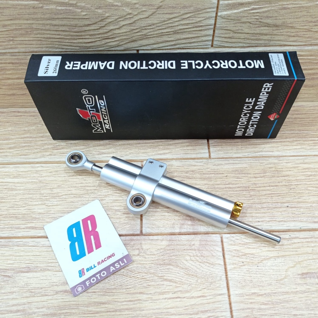 STABILIZER STANG STEERING DAMPER MOTO 1 MOTO1 260 MM