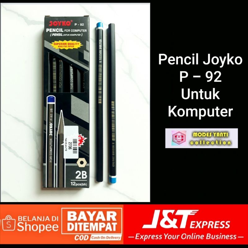 

Pensil 2B joyko P-92 untuk komputer