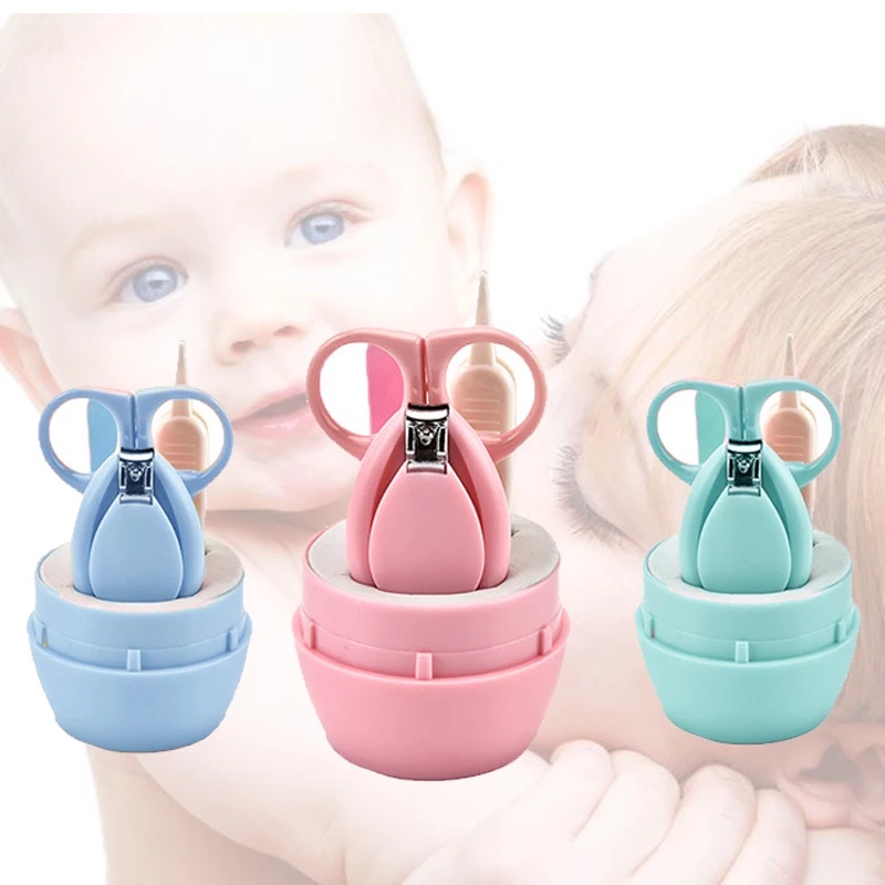 Gunting Kuku Bayi Set 4in1 Baby Set Manicure Pedicure Clipper Set4 in