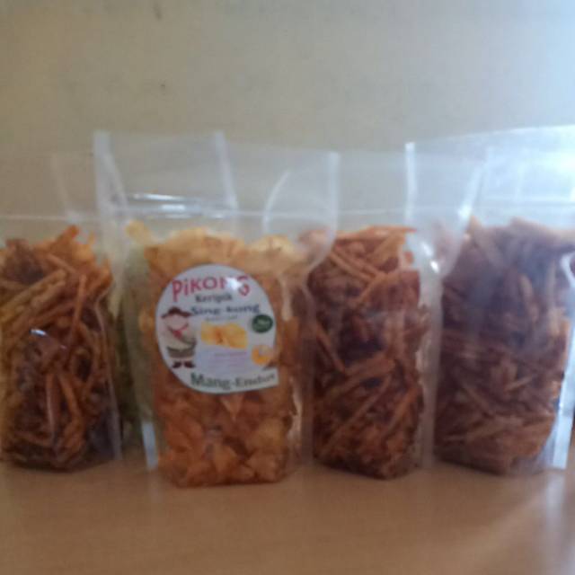 

Stik Singkong,Renyah & Gurih,Balado,ayam bawang,jeruk pedas,rawit manado,bbq,jagung bakar,keju pedas