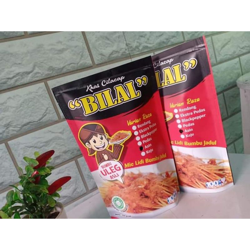 Pouch Jumbo Mie lidi Bilal Bumbu Basah Khas Cilacap