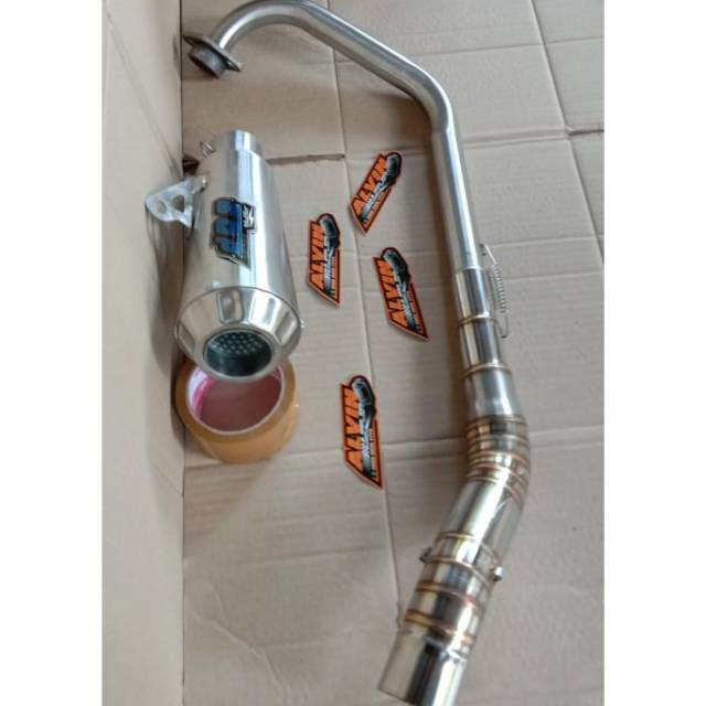 Knalpot Dos kapsul satria fu Vixion r15 gsx CB150R dll