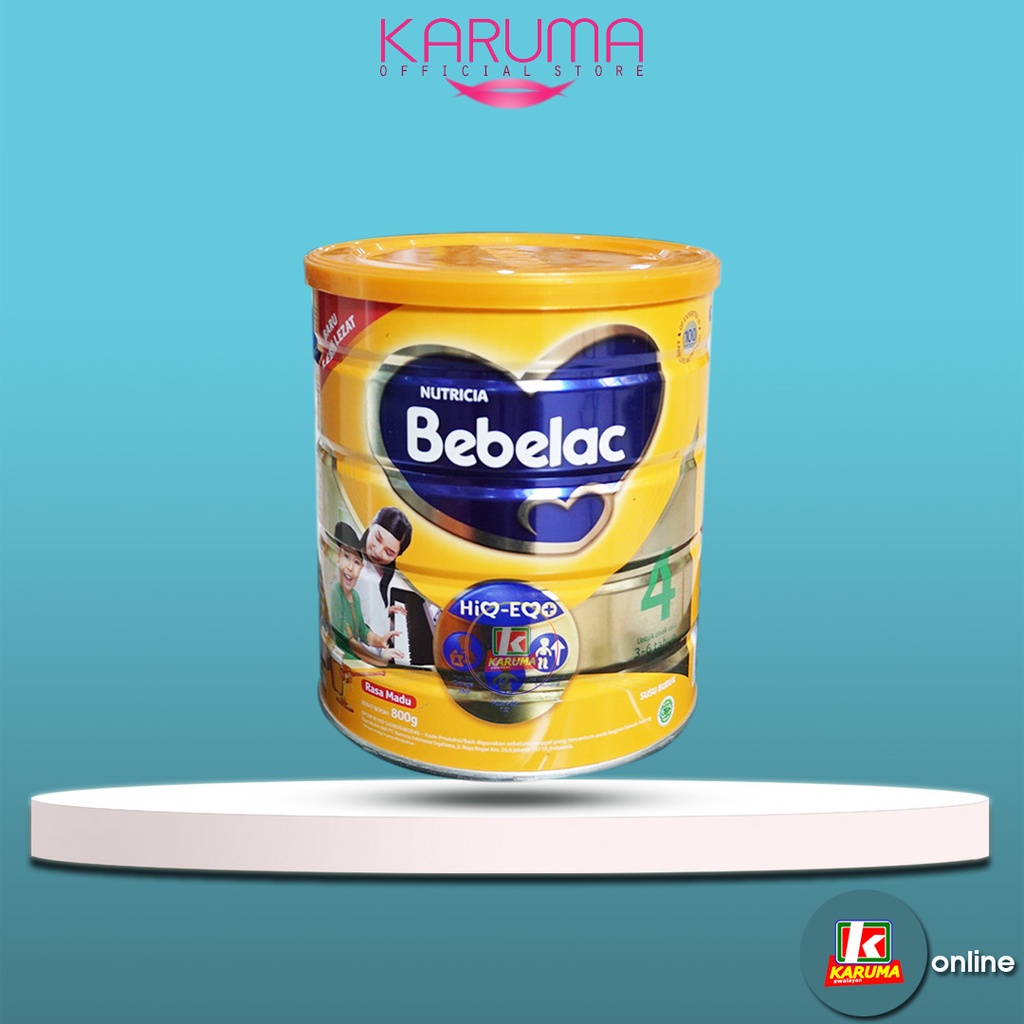 

Nutricia Bebelac 4 Madu/Vanilla 800gr - Susu Pertumbuhan Tahap 4 (3-5 Tahun)