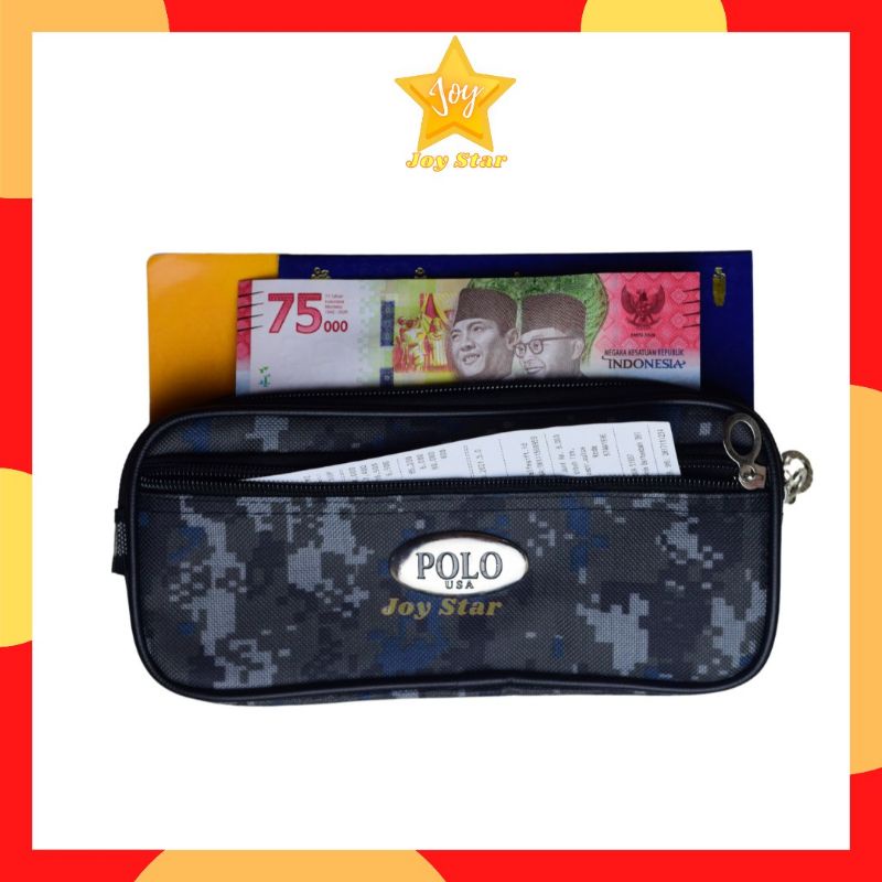 

Polo Dompet Army Kotak Pensil / Tempat Pensil / Pencil Case