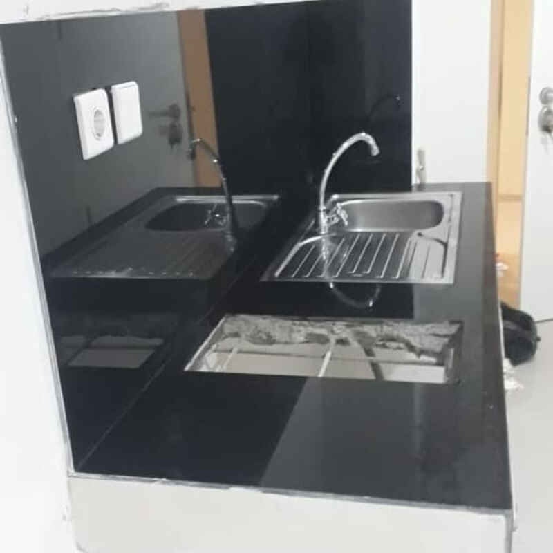 kitchen set minimalis modern set hpl