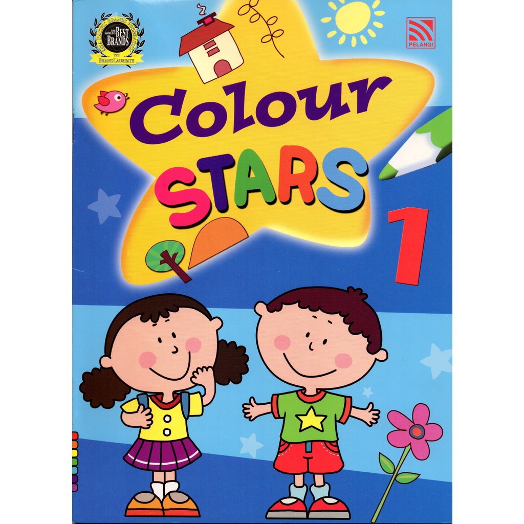 

Colouring Book - Colour Stars 1 - 4