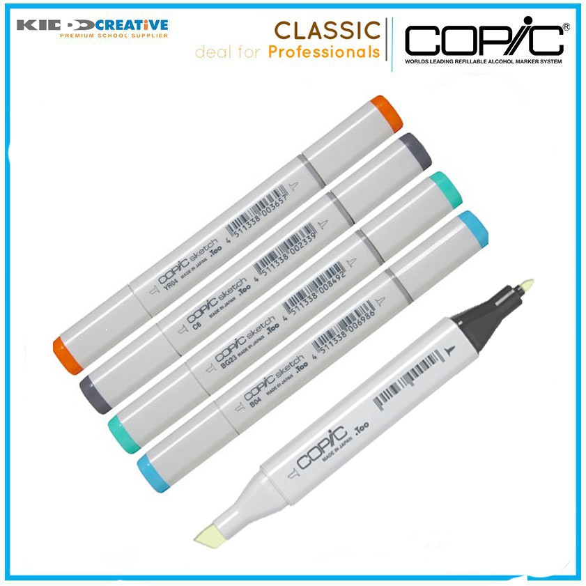

COPIC INDIVIDUAL MARKER COLOUR ( YG )