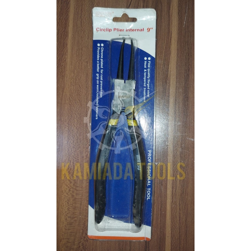 Tang snap ring tutup lurus 9 inch matsu/tang snap ring 9 inch