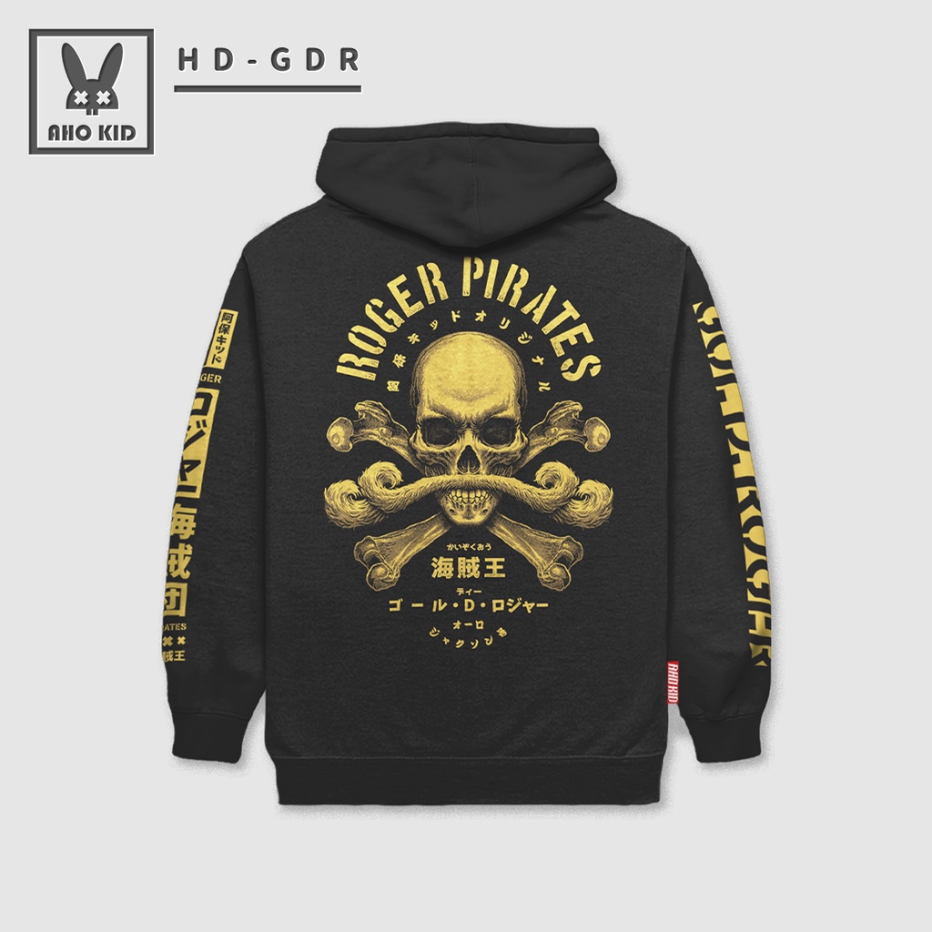 Aho Kid Original | Hoodie Anime One Piece - Jolly Roger Roger Pirates
