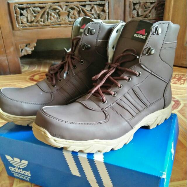sepatu cwo coklat / Sepatu kerja cowok adidas 41 / sepatu pria 41