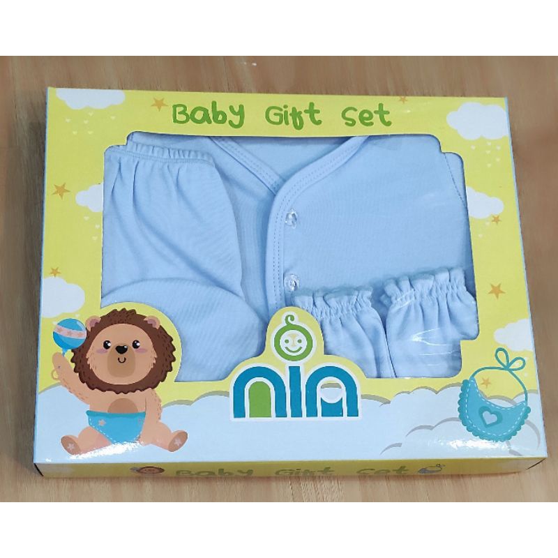 SALE!!! GIFT SET BAJU BAYI NIA-PAKET KADO BAYI-1 SET PAKET BAJU BAYI NIA