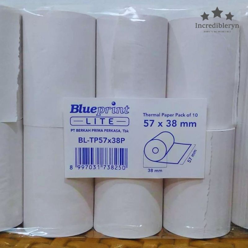 

KERTAS THERMAL 57 x 38 mm BLUEPRINT