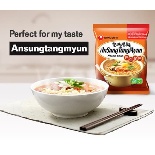 

cs2tur Ansungtangmyun Ramyn 125 Gr Halal Asli Impor Dari Korea Original Ramen Ffa2D01A1