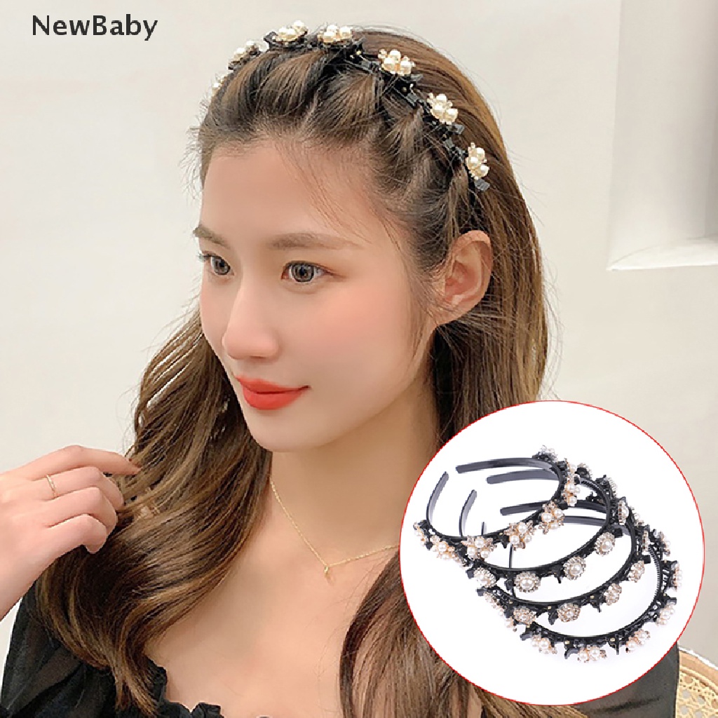 NewBaby Fashion Hairpin Headband Bangs Fixed Hair Accessory Hairstyle For Women Girls ID