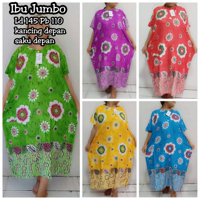daster jumbo murah || supplier daster batik murah