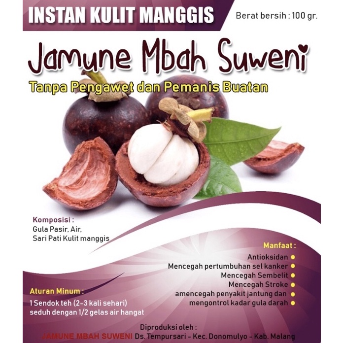 

Instan Kulit Manggis