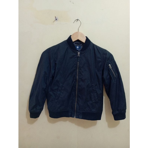 UNIQLO JAKET BOMBER ANAK ORIGINAL BRANDED