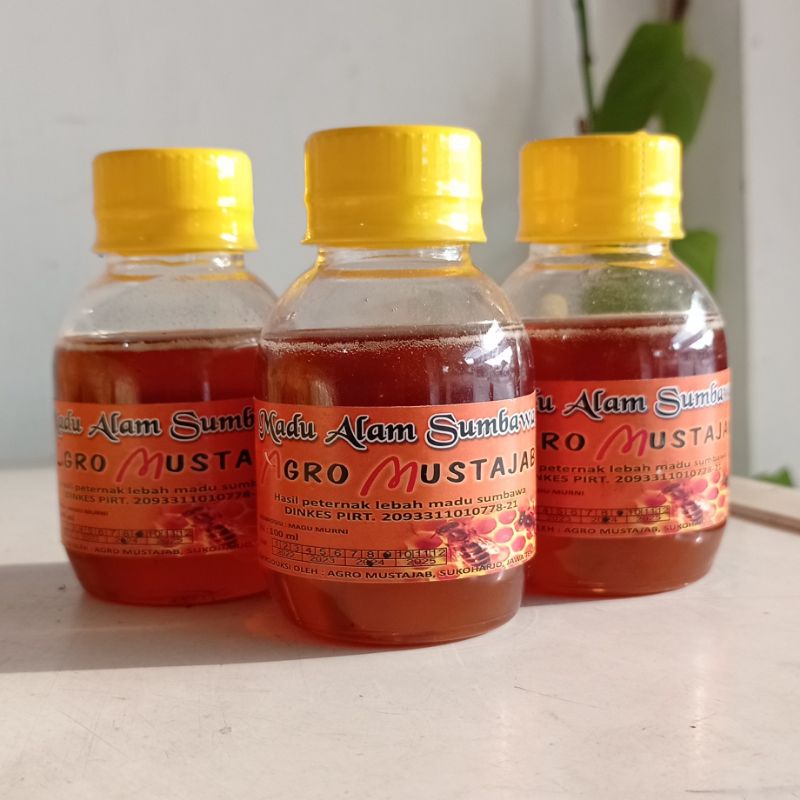 

Madu Alam Sumbawa Agro Mustajab kemasan 100gram