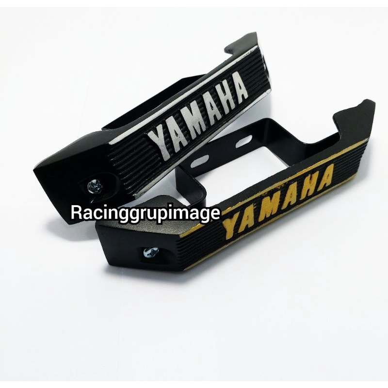 Kumis kucing Rx-king RXS RX spesial RXK plat Emblem Yamaha Dasi Depan