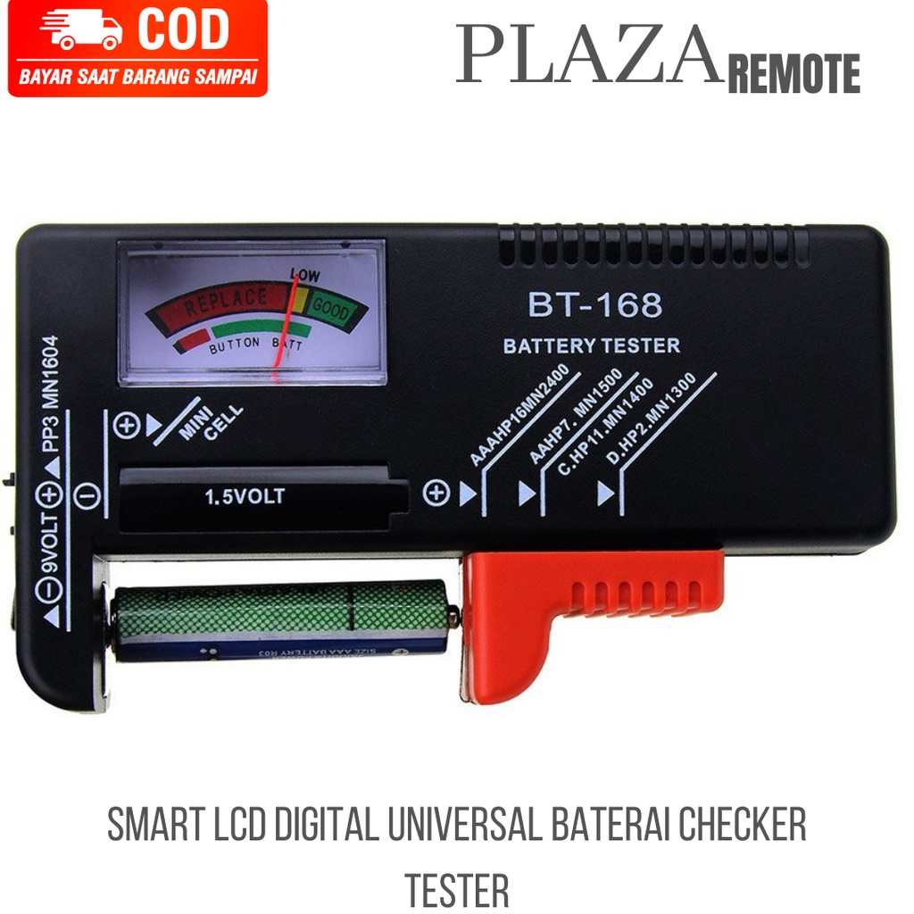 Baterai Tester UNIVERSAL MULTIFUNGSI ANALOG ALAT CEK BATERAI ALAT UKUR DAYA BATERAI