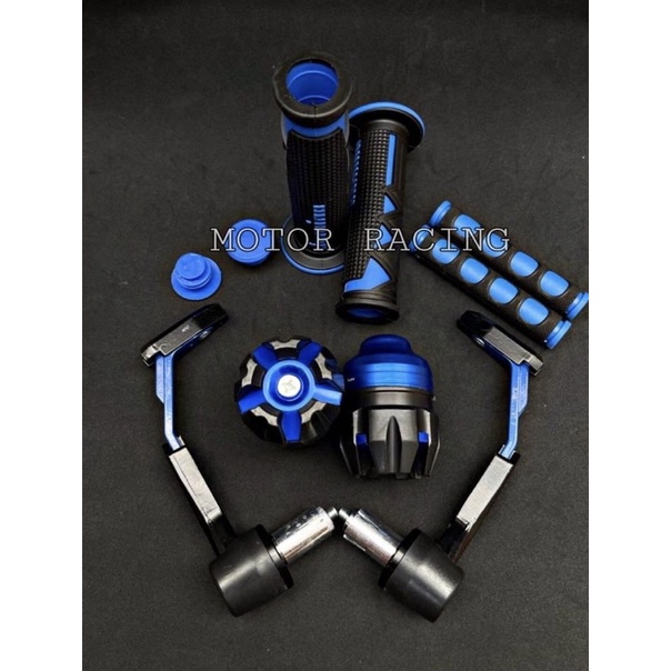 Paket Variasi Motor 4item Bisa Untuk Semua Jenis Motor Proguard Robot Handgrip Shark Jalu As Karet Handle mio vario vixion nmax tiger pcx aerox scoopy