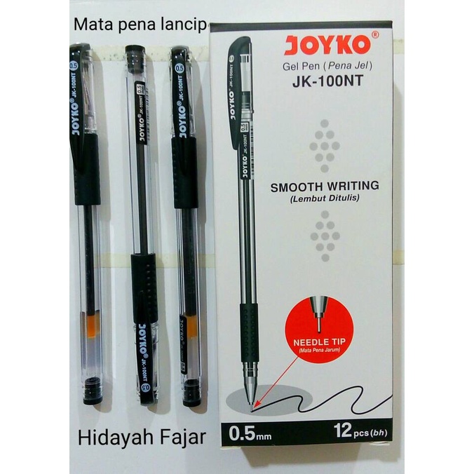 

Limited Gel Pen / Pena Gel / Pulpen Joyko Berkualitas