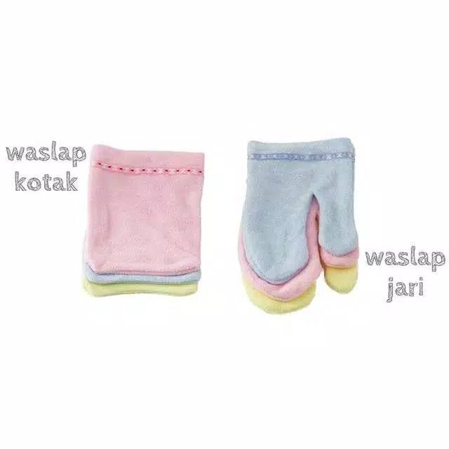 Waslap tangan jari isi 3