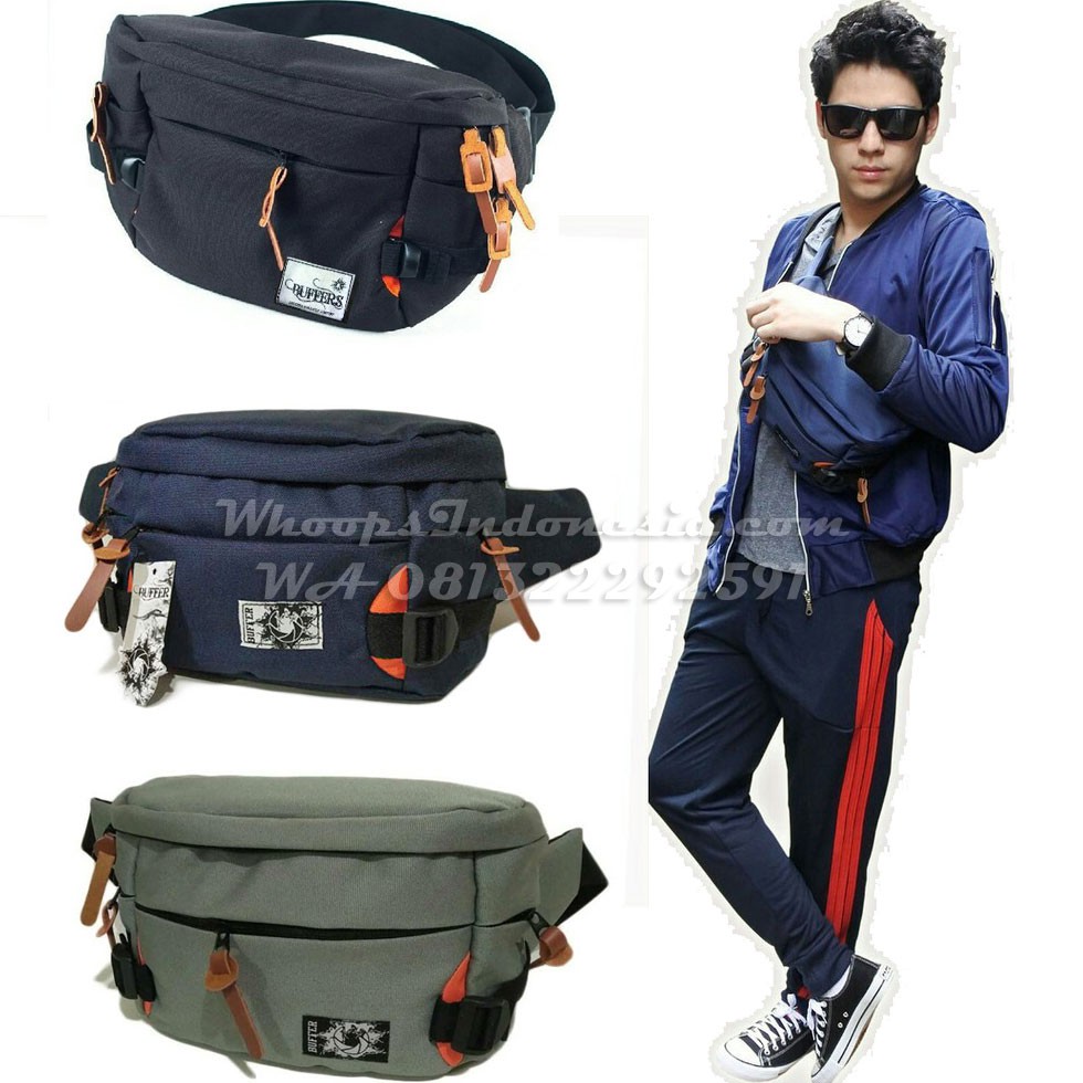 Tas Pinggang Pria Waist Bag Selempang Murah