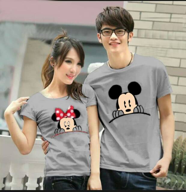 Couple tshirt Minnie / en