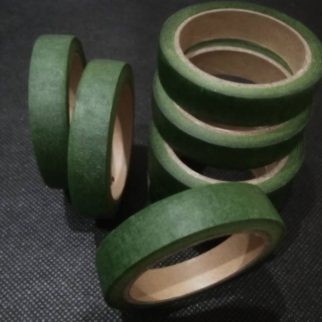 Floral tape kawat bunga 10 - 20 yard per roll Solasi Kawat Bunga Premium