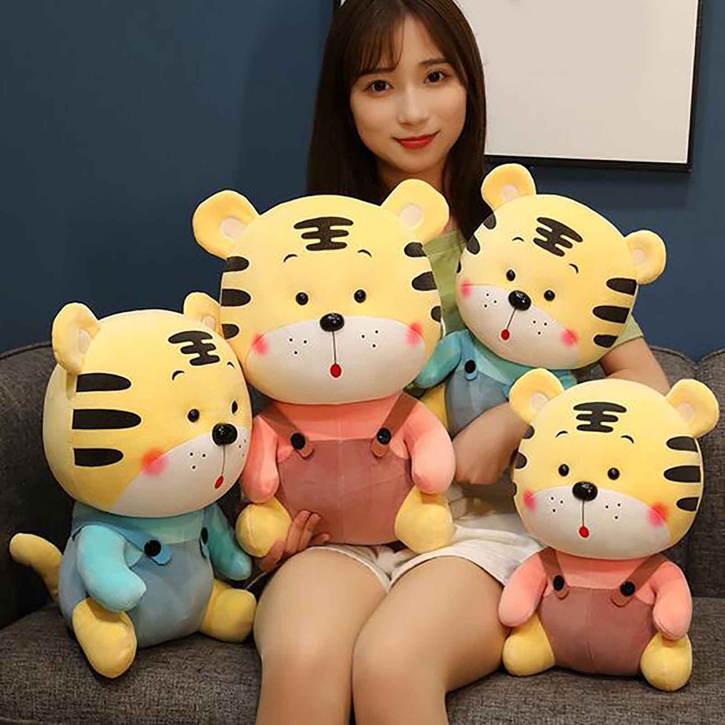 Jual 2022 Tahun Baru Boneka Maskot Harimau Gemuk Harimau Mainan Mewah Bantal Hadiah Ulang Tahun