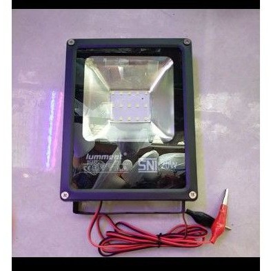 dc 12v / lampu led sorot 20watt