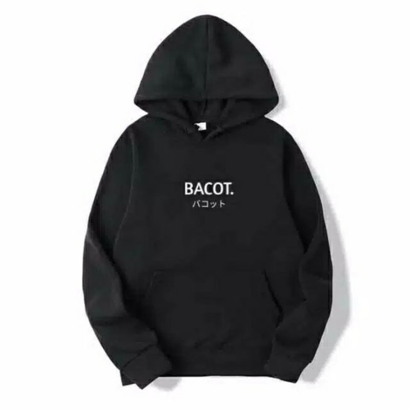 JAKET SWEATER HOODIE BACOT TULISAN JEPANG - HOODIE JEPANG - SWEATER BACOT JEPANG