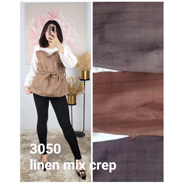 Blouse Linen by Mikka