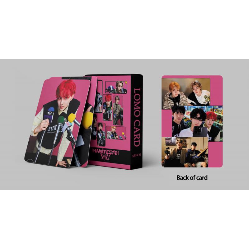 55pcs / BOX Kartu LOMO Foto BTS J-HOPE JACK In THE BOX