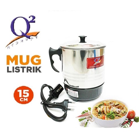 MUG ELECTRIC LISTRIK Q2-15 CM