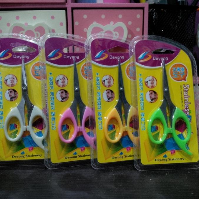 

*****] Gunting Scissors Warna Warni, Ujung Lancip (Mini)