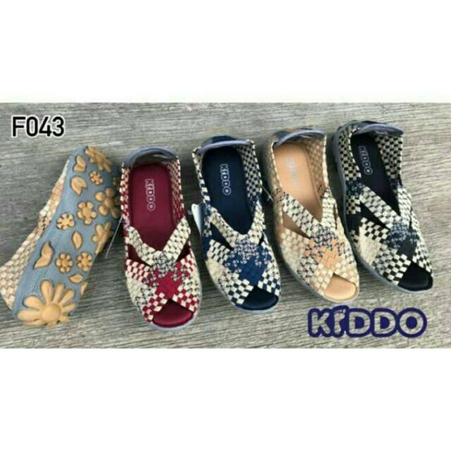 Sepatu Rajut KIDDO F043 Flat ORIGINAL