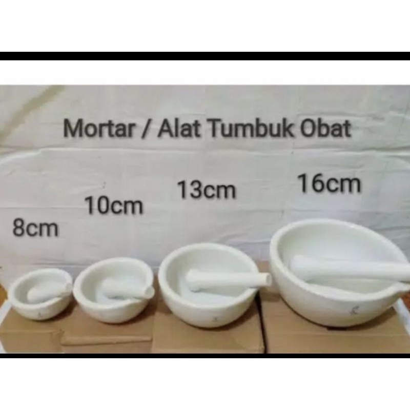 Alat Penumbuk Obat / Mortar / Mortir