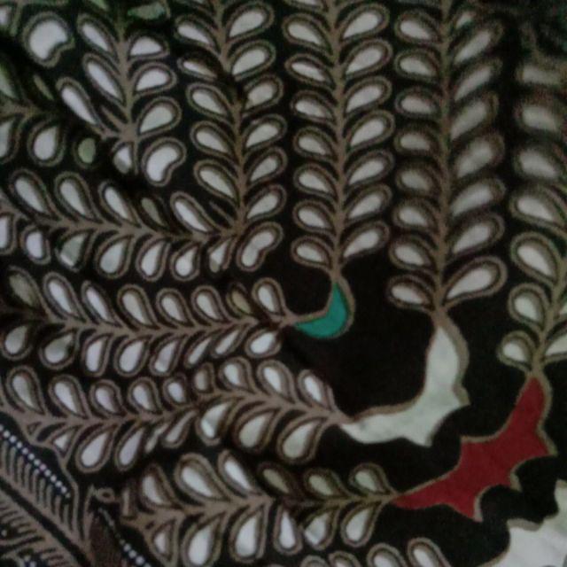 Gamis Batik  Long Dress Batik Motif Pager Sinar Ps Terbaru