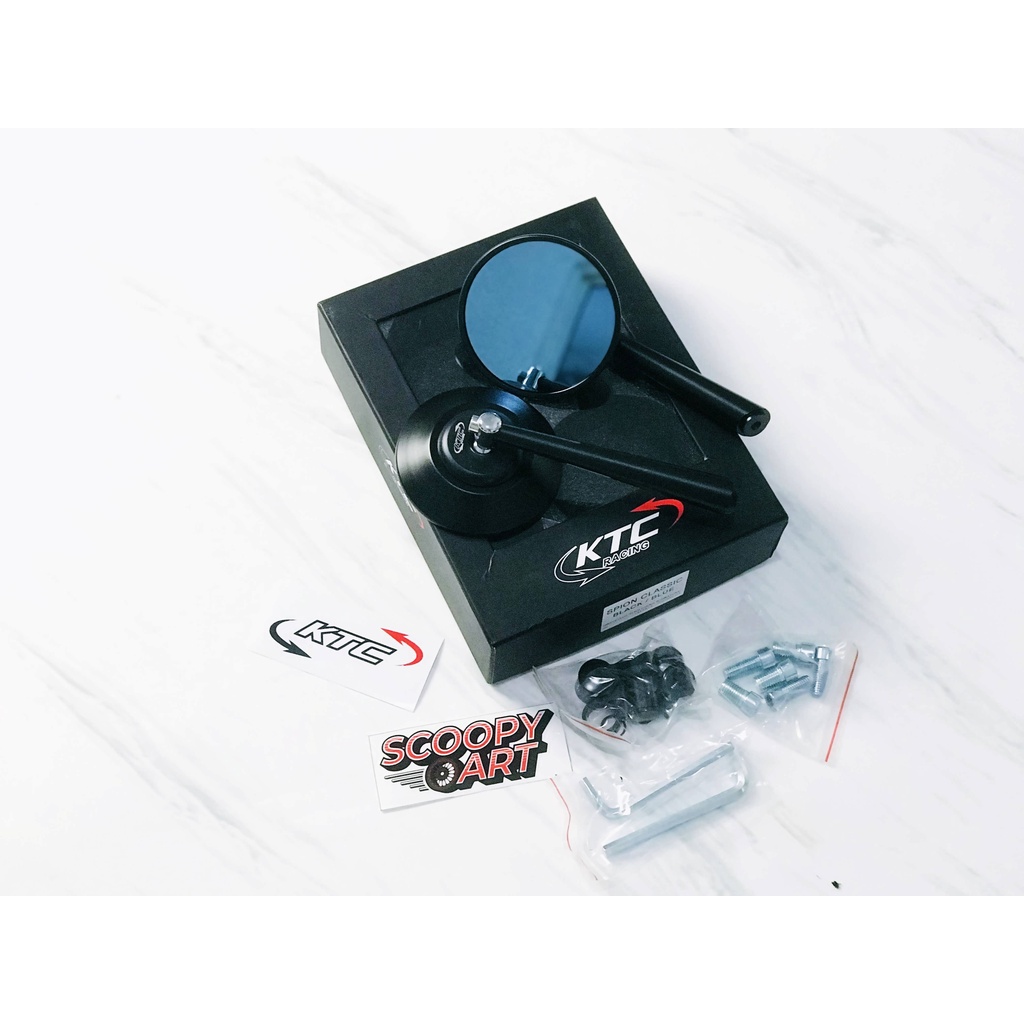 Spion Klasik Clasic Bulat Jokowi Model Rizoma KTC Racing Original W175 Scoopy Universal Cafe Racer