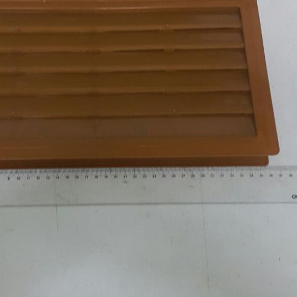 ☉ Jalusi PVC / Ventilasi / Kisi-kisi udara pintu kamar mandi toilet wc ♪