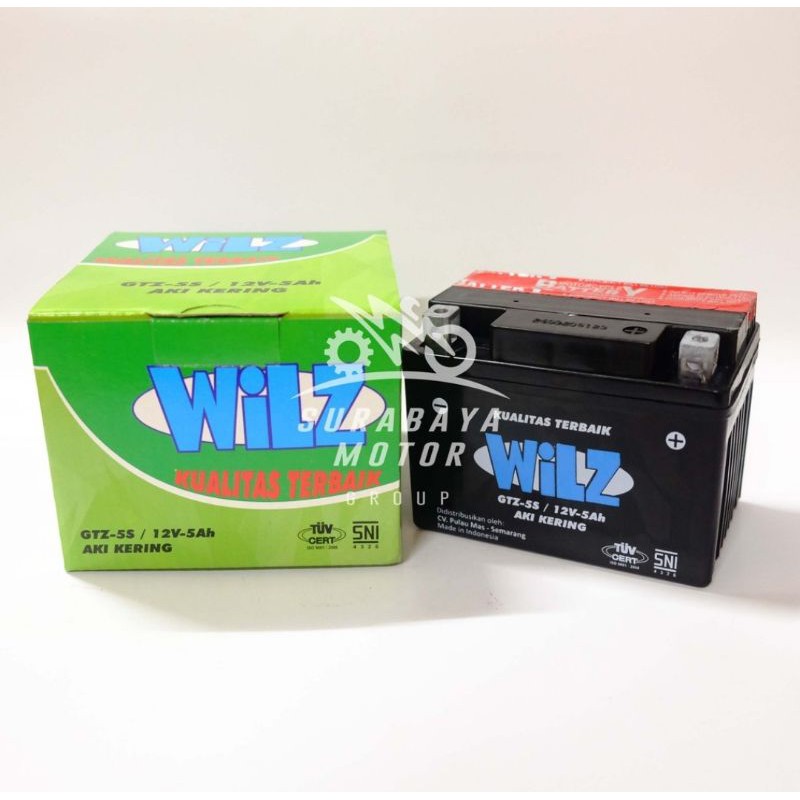 Aki kering GTZ5S WILZ