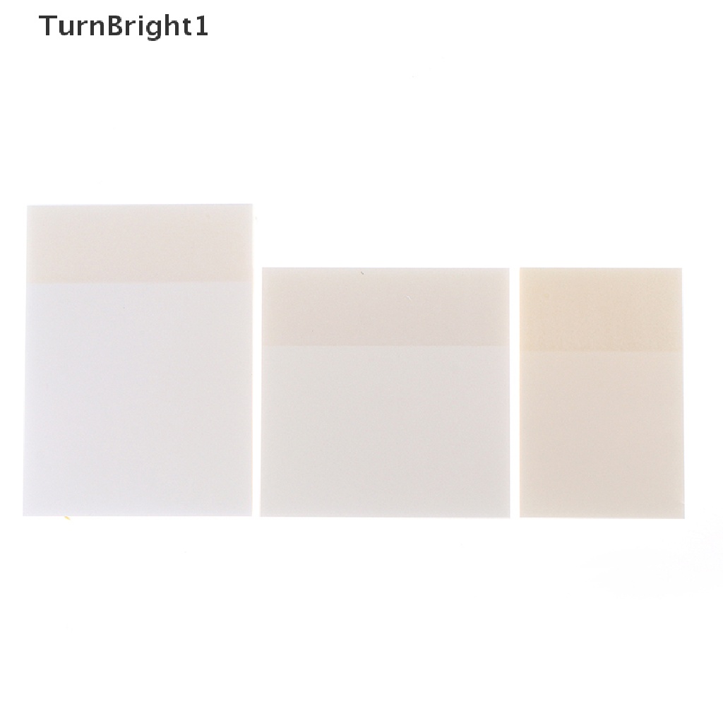50 Lembar Kertas Memo Sticky Note Warna Transparan Tahan Air-7